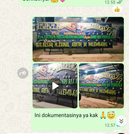 Pengiriman Papan Bunga Duka Palebon Pedurungan