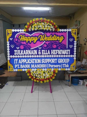 Papan Bunga di Palebon Pedurungan